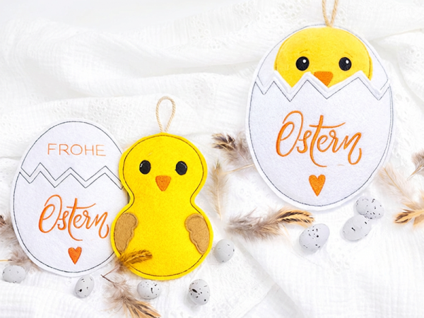 Osterei Überraschung Wunscherfüller- ITH-Stickdatei